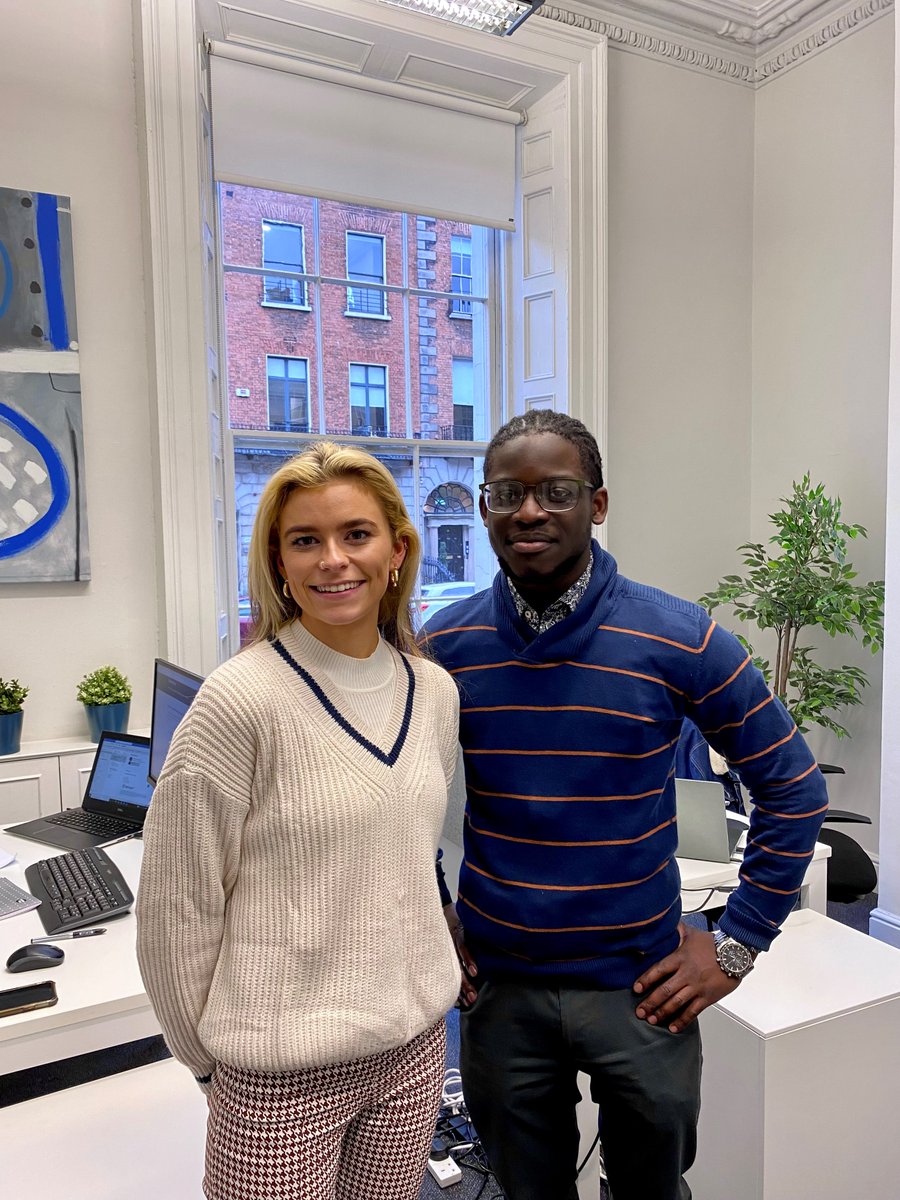 TalentspotTech's tweet photo. It's an exciting week here at @TalentspotTech  We're delighted to welcome two new Talentspotters, Bradley Awofodu and Bronagh Bergin to the team, and also to our new Merrion Square offices in Dublin.
#talentspotrecruitment #techrecruitment #recruitment #growingteam #team #startup https://t.co/Lgo3JMf5mZ