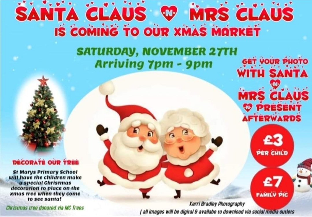 GreenloughGAC's tweet photo. Just a few days now to the xmas market and fair 🎄🎄 let your family and friends know and come along for a great days shopping and craic 🧑‍🎄🎅🧑‍🎄🎅 https://t.co/xux60RBJ9R