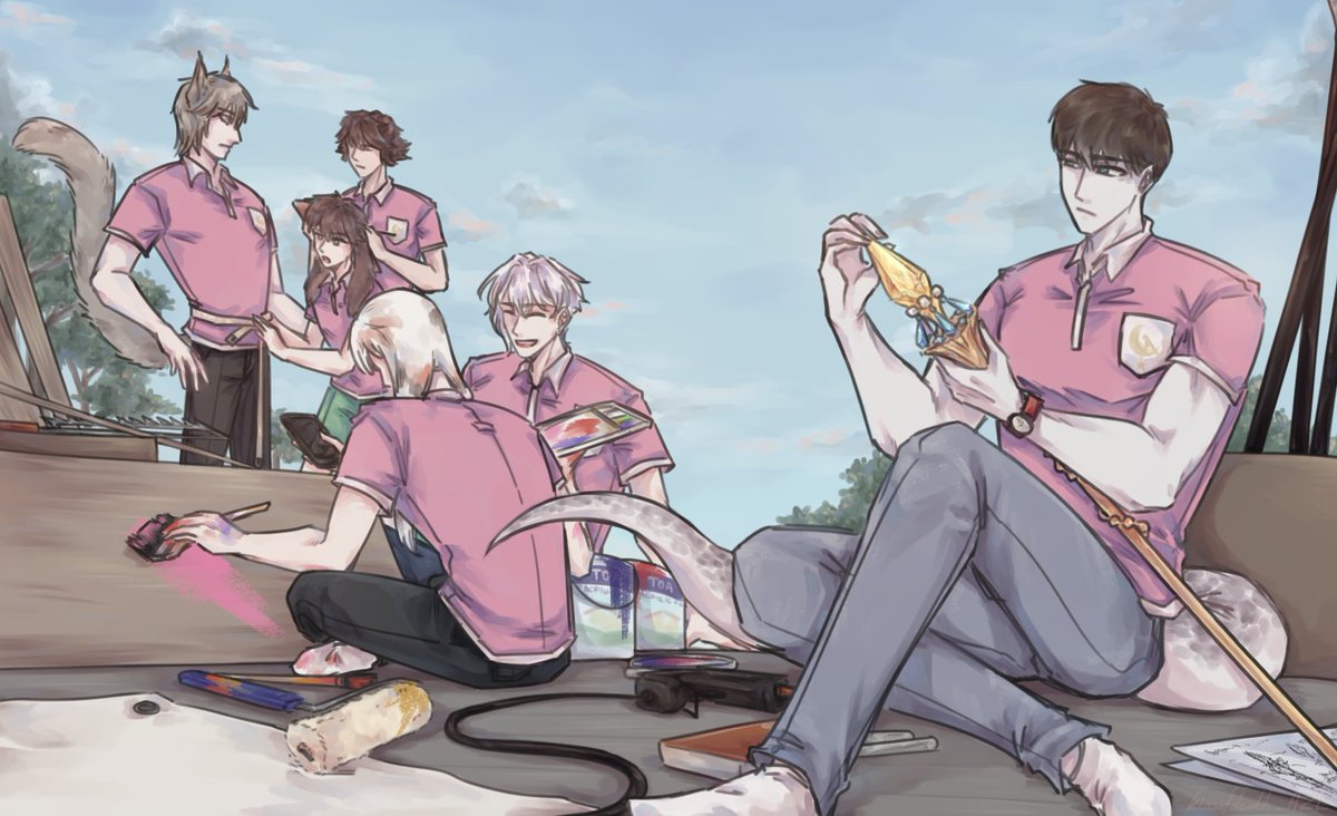 kissofdeath_SDT's tweet photo. #SportDay64_AZL #PINK_AZL

"ระวังอย่าทำเลอะพื้นด้วยนะนักเรียน สีอะคริลิกมันลบออกยาก"

( ขอบคุณที่ให้ยืมเด็ก ๆ ฝ่ายทำพร็อพมาวาดนะคะ สีชมพูสู้ตายค่า🔥🔥 ) https://t.co/w8yJDITFLq