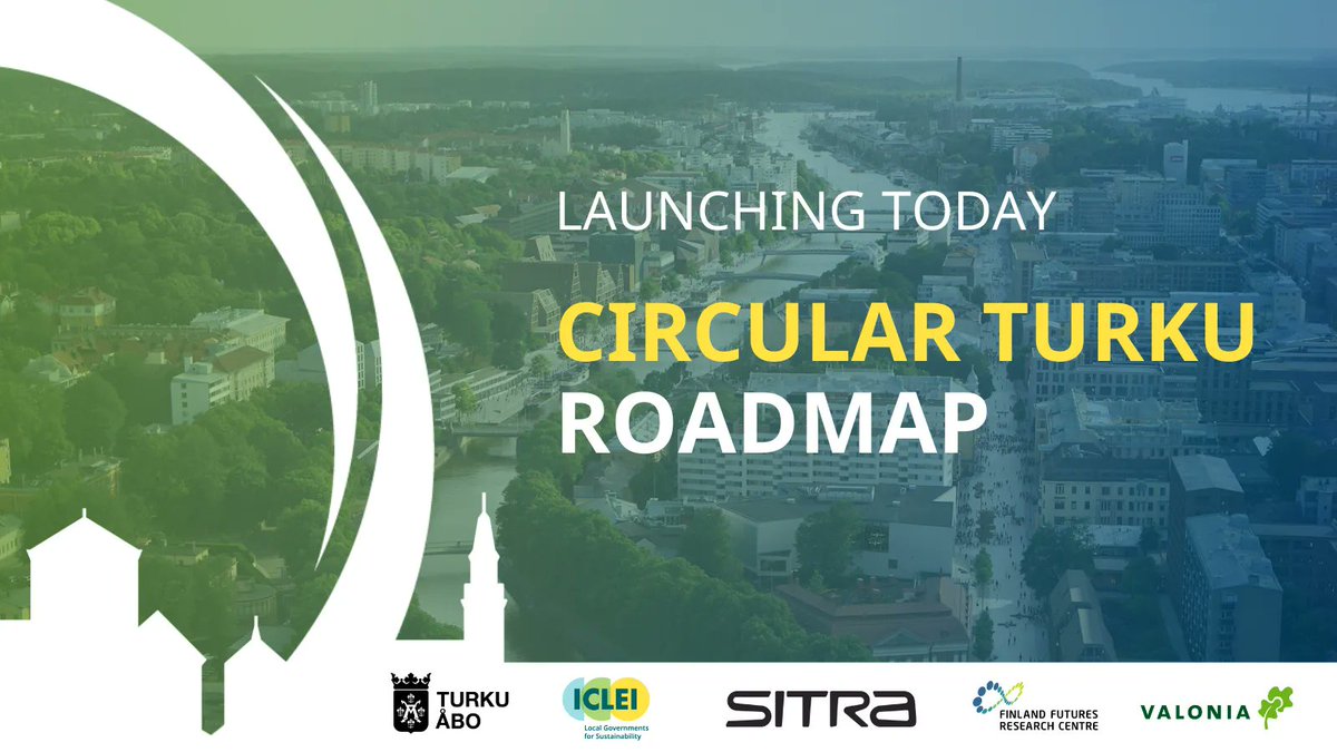 For two years, <a href="/cityofTurku/">City of Turku</a> convened 200+ stakeholders to design #CircularEconomy interventions &amp; tackle GHG emissions beyond territorial and sectoral borders. These efforts helped shape this new roadmap: bit.ly/3l4bjaW

With <a href="/ICLEI/">ICLEI</a> <a href="/SitraFund/">Sitra</a> @Valonia_keskus @FFRC_Tutu