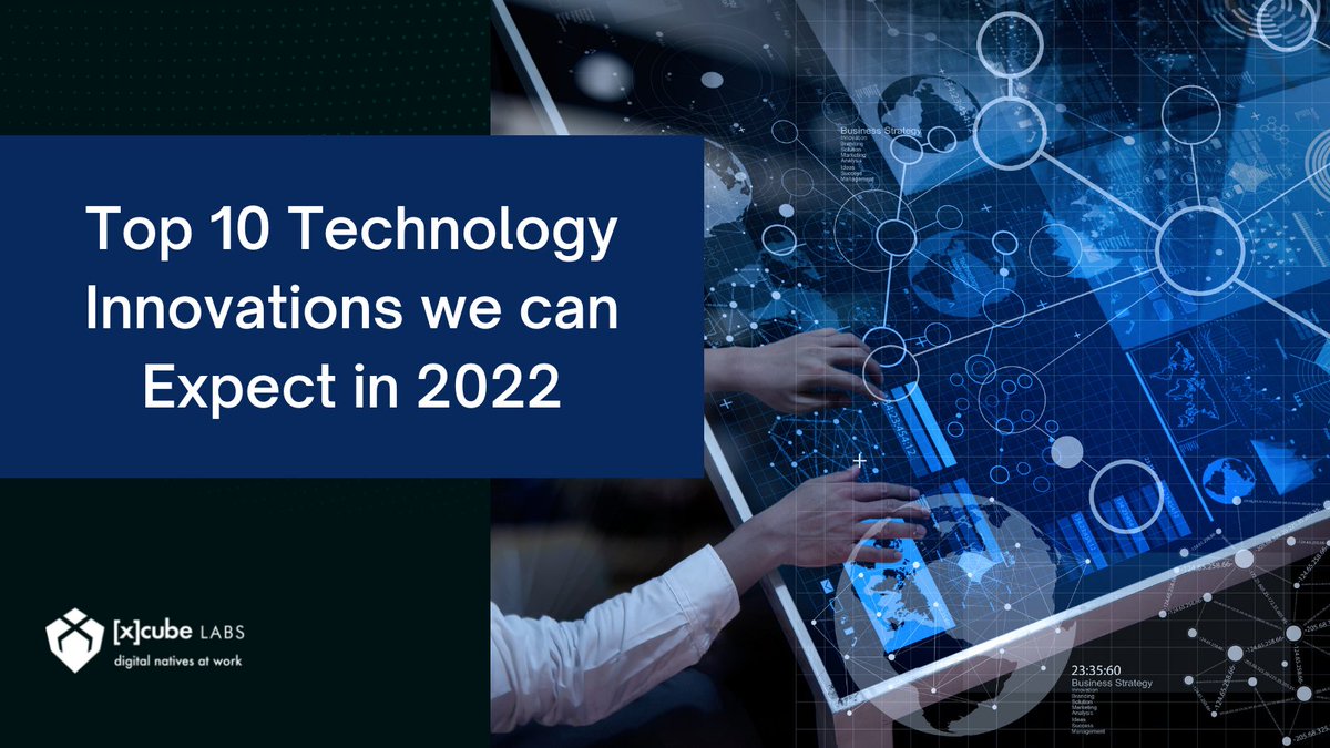 xcubelabs's tweet photo. In today's ever-so-digitized world, technological #innovations take place every single day, to accelerate #digital transformation and provide the best experience to customers. Check out the top 10 #tech trends we can expect in 2022 and beyond.
https://t.co/5p2R1zRgD2
#xcubelabs https://t.co/hqQi4a142e