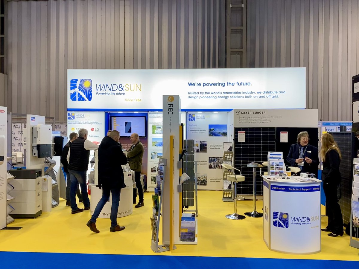 Solar &amp; Storage Live Day 2 is starting visit us on stand A31 <a href="/SolarStorageUK/">Solar & Storage Live</a> #SolarStorageLive