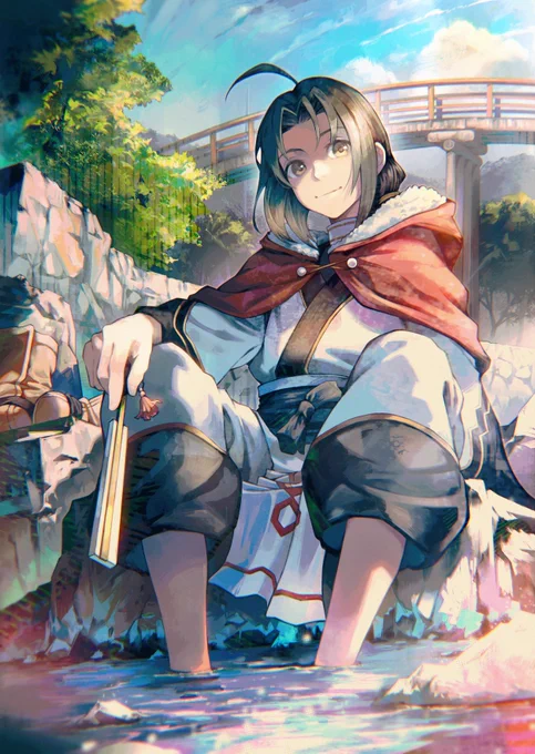 【うたわれるものロストフラグ】応援イラストリレー企画にて、ハクを描かせていただきました。
2周年まであと2日、おめでとうございます🎉

 次回はキナコ先生(@kamabokoita)です。

https://t.co/lAhna1vBQ8

 #うたわれるもの応援イラストリレー #ロスフラ #うたわれ 