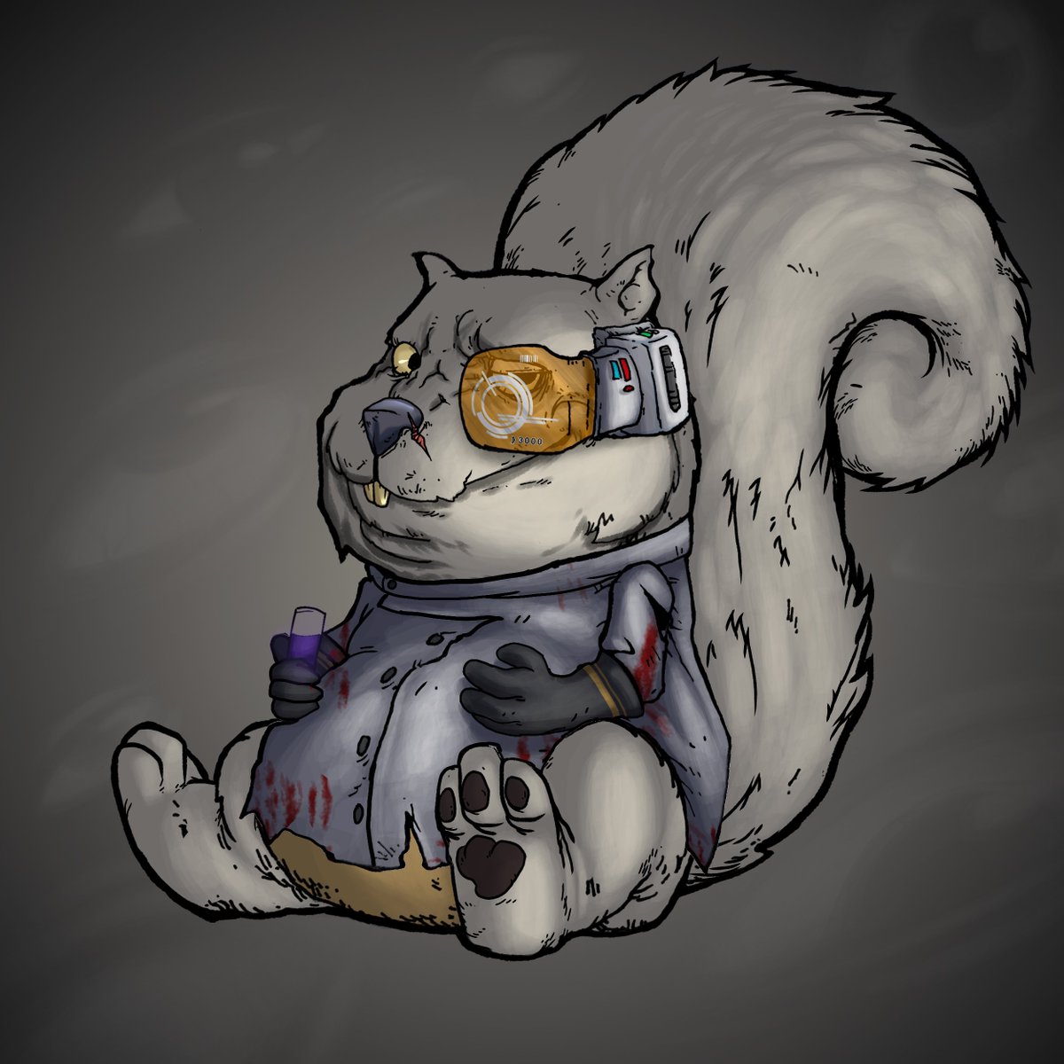 KaizenBrah's tweet photo. @garyvee Hey @garyvee . You might want to look into the IMX project Zombie Squirrels. 

They are working on a hardcover book, a card game, and a P2E game on IMX layer with zero gas fees.

Great art, hard working team and active community behind it. https://t.co/s879G5dQwk
