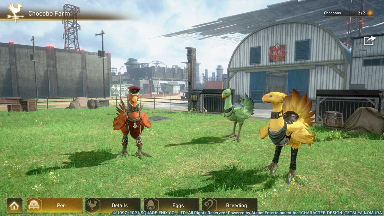 FINAL FANTASY VII THE FIRST SOLDIER_EN｜FF7FS on Twitter: "#FF7FS Tips:  Chocobo Farm 1 Hatch chocobos from eggs and bring them into battle!  Breeding chocobos will result in offspring with higher stats 🥚
