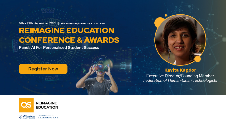 Back, hosting a panel of experts to discuss my favourite topic the use #AI for personalised student success at @QSCorporate #QSReimagine Conference & Awards next month - Join us hubs.la/H0_586q0 @ReimagineHEdu