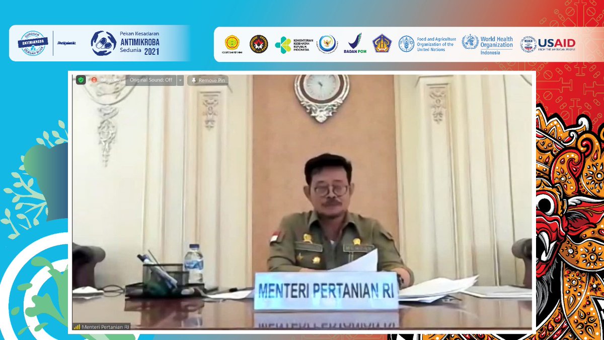 AryalRaj1's tweet photo. Suatu kehormatan bagi sy peringati #WorldAntimicrobialAwarenessWeek di Bali. Saya terkesan dgn komitmen 🇮🇩 u/ kolaborasi #Onehealth yg ditegaskan Menteri @Syahrul_YL @kementan @FAOIndonesia &amp; @usaidindonesia utk tangani #ResistensiAntimikroba thdp #pertanian #peternakan #pangan https://t.co/HIwAdaoDUq