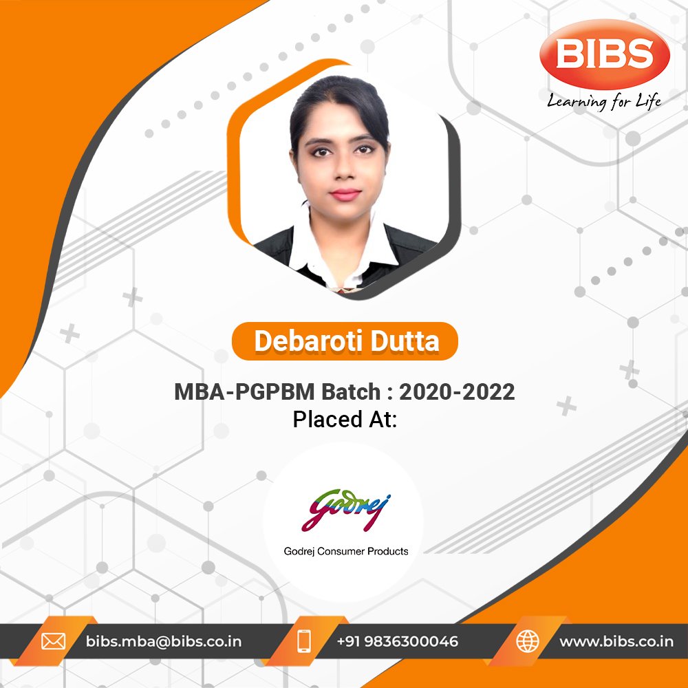 BIBS_Kolkata's tweet photo. Congratulations to our students for the traineeship at reputed organisations. We wish you all the best for the future! 

@godrej_group Consumer Products

#bibs #learningforlife #placements #traineeship #mba #mastersdegree #businessadministration #mbacollege #mbastudent #mbacares https://t.co/tkwyheDSR6
