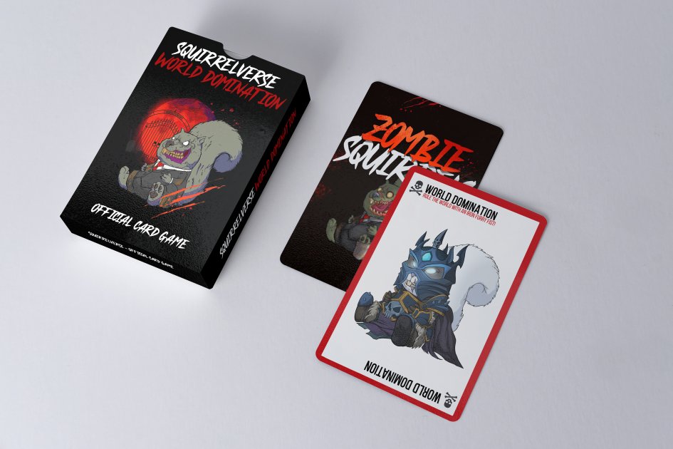 KaizenBrah's tweet photo. @garyvee Hey @garyvee . You might want to look into the IMX project Zombie Squirrels. 

They are working on a hardcover book, a card game, and a P2E game on IMX layer with zero gas fees.

Great art, hard working team and active community behind it. https://t.co/s879G5dQwk
