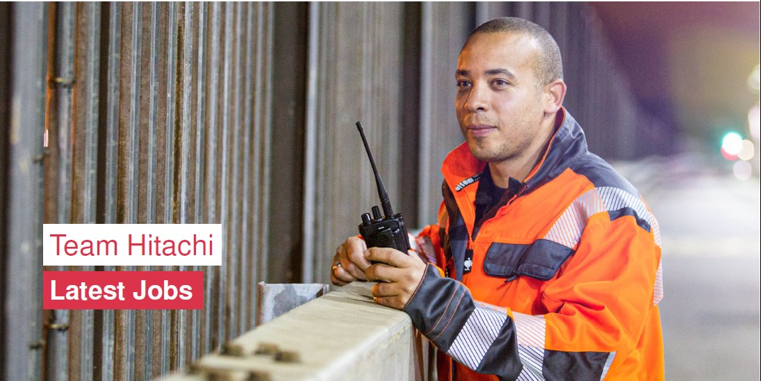 #JobsInRail never stop! 🇪🇸
We have exciting opportunities available to join our team in Spain: visit the links and apply! #TeamHitachi

Contract manager bit.ly/32nRiFz
Senior project manager bit.ly/3FLX9mO