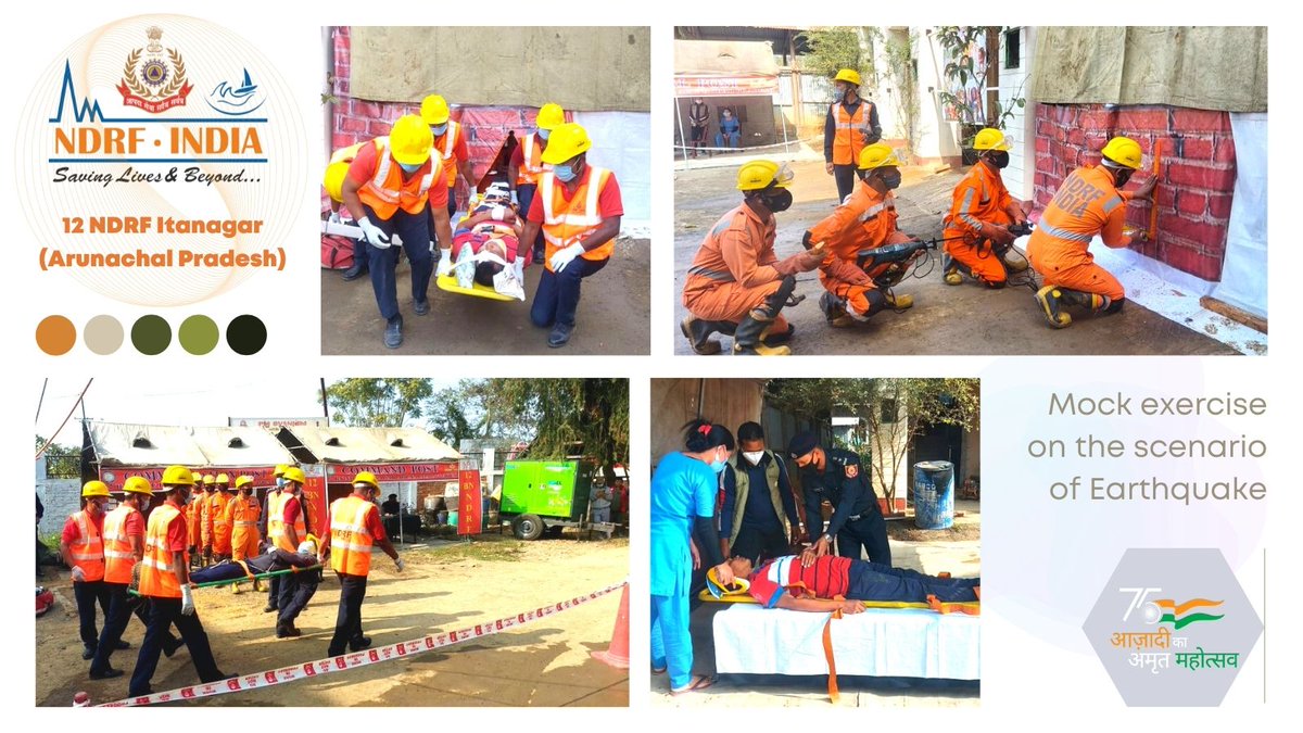 12bnndrf's tweet image. #12NDRF conducted Joint #MockExercises on #earthquake at #Kakching #Manipur with District Administration and other stake holders to improve #preparedness on disaster management &amp;amp; Building Capacity.
@NBirenSingh