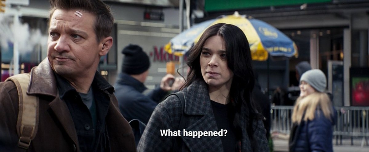 chrisdadeviant's tweet photo. #Hawkeye #KateBishop spoilers
.
.
.
.
.

this scene was so 😭😭😭 https://t.co/2B18HakvP5