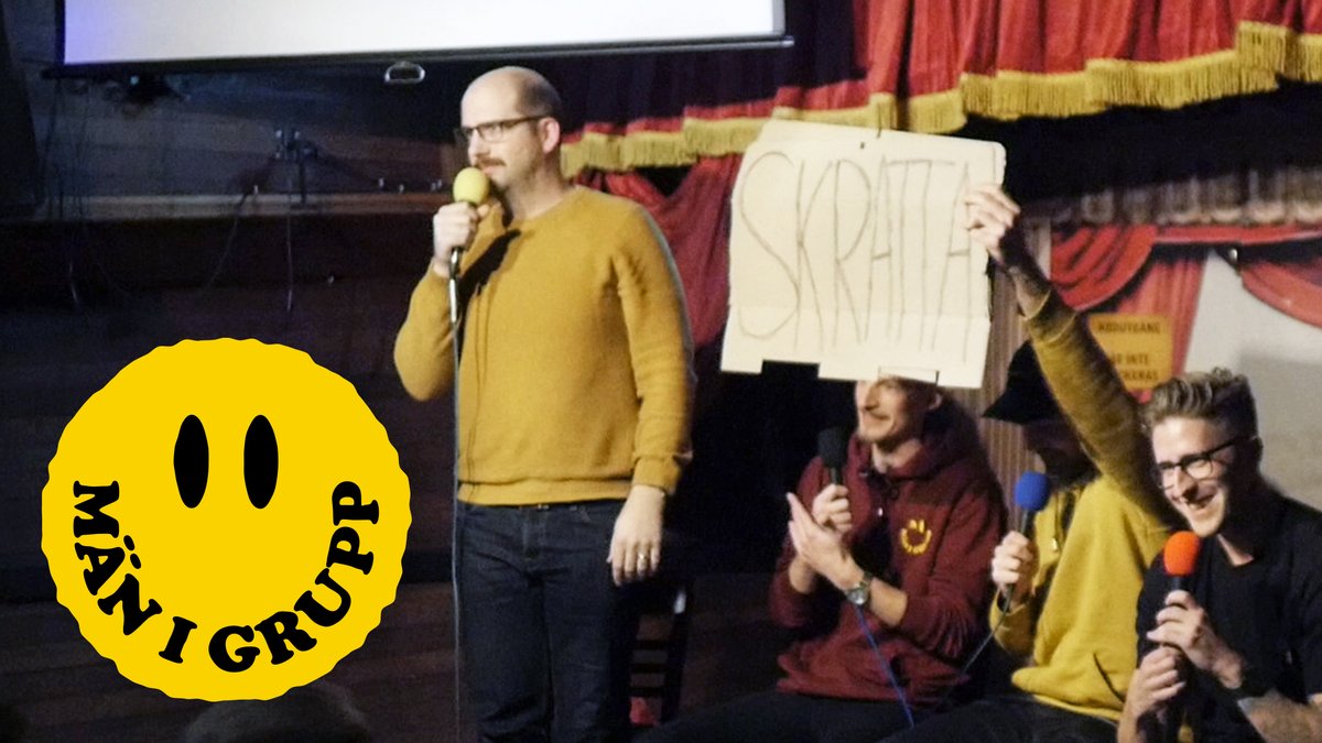 manigrupp's tweet image. Med start idag och veckan ut släpper vi en video om dagen på Män i Grupps Youtube-kanal. Korta sekvenser från liveshowen på Blå Båten.
Se den &amp;amp; prenumerera: youtu.be/1GEU7cGprp0
På fredag släpps del 2 i ljudform + biljetter till Babel med oss!