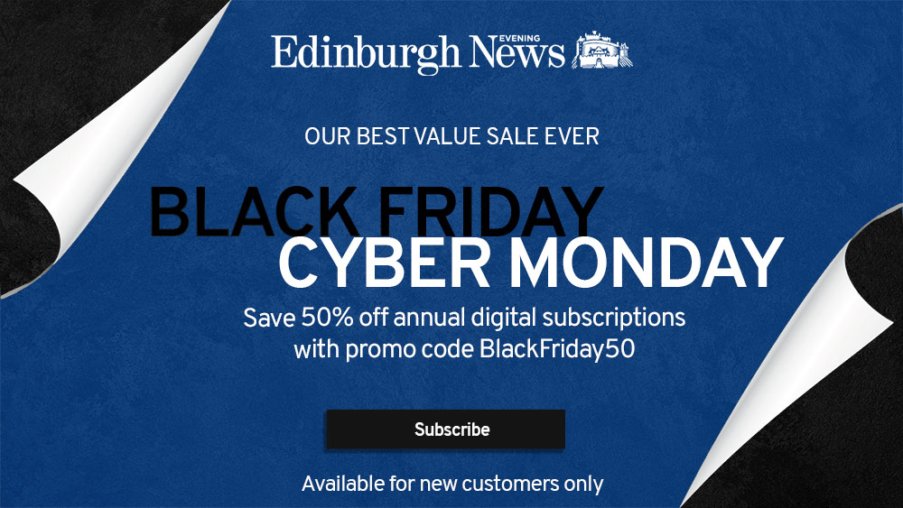 ⚡️ Our biggest sale EVER ⚡️

We're offering 50% off new annual digital subscriptions for #BlackFriday

An entire year of unlimited access to quality local news coverage from as little as 11p a day

Just use the code BlackFriday50 

trib.al/JjSEGe6