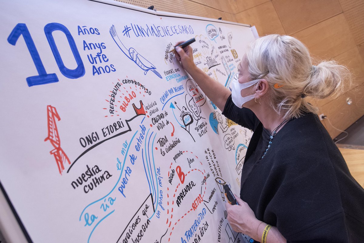 🅱🌍 #Bilbao ha acogido los actos del X aniversario de la <a href="/RECI_ICC/">RECI Ciudades Interculturales</a> el programa que aúna a ciudades y territorios comprometidos con el impulso de políticas públicas con perspectiva #intercultural.
ℹ bit.ly/3DNPCTD

#BilbaoIntercultural