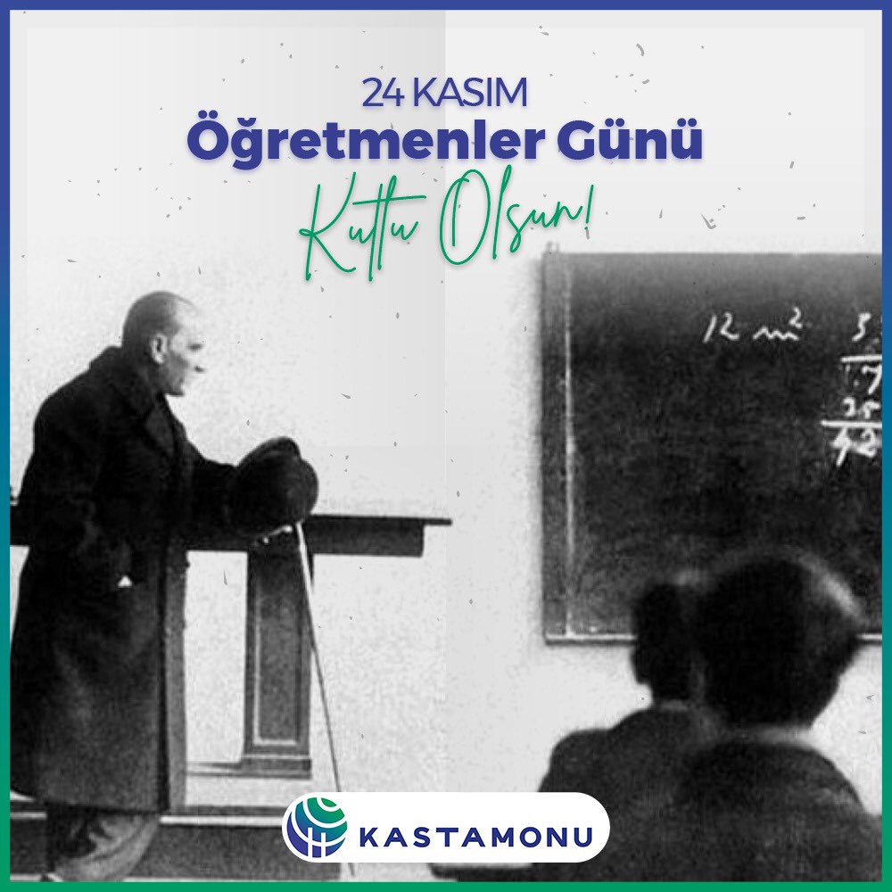 Başta başöğretmen Mustafa Kemal Atatürk olmak üzere; bizi aydınlık yarınlara hazırlayan öğretmenlerimizin Öğretmenler Günü kutlu olsun!