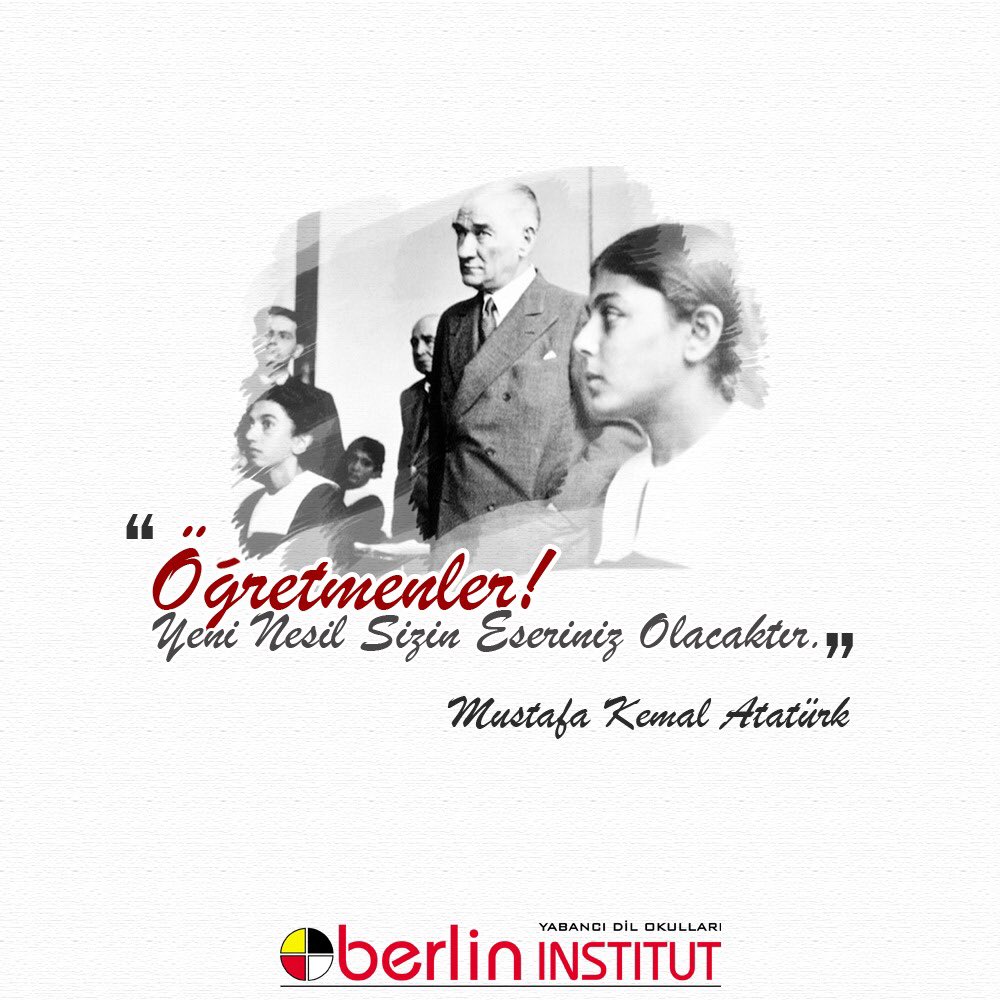 Tüm öğretmenlerimizin #24KasımÖğretmenlerGünü
kutlu olsun.