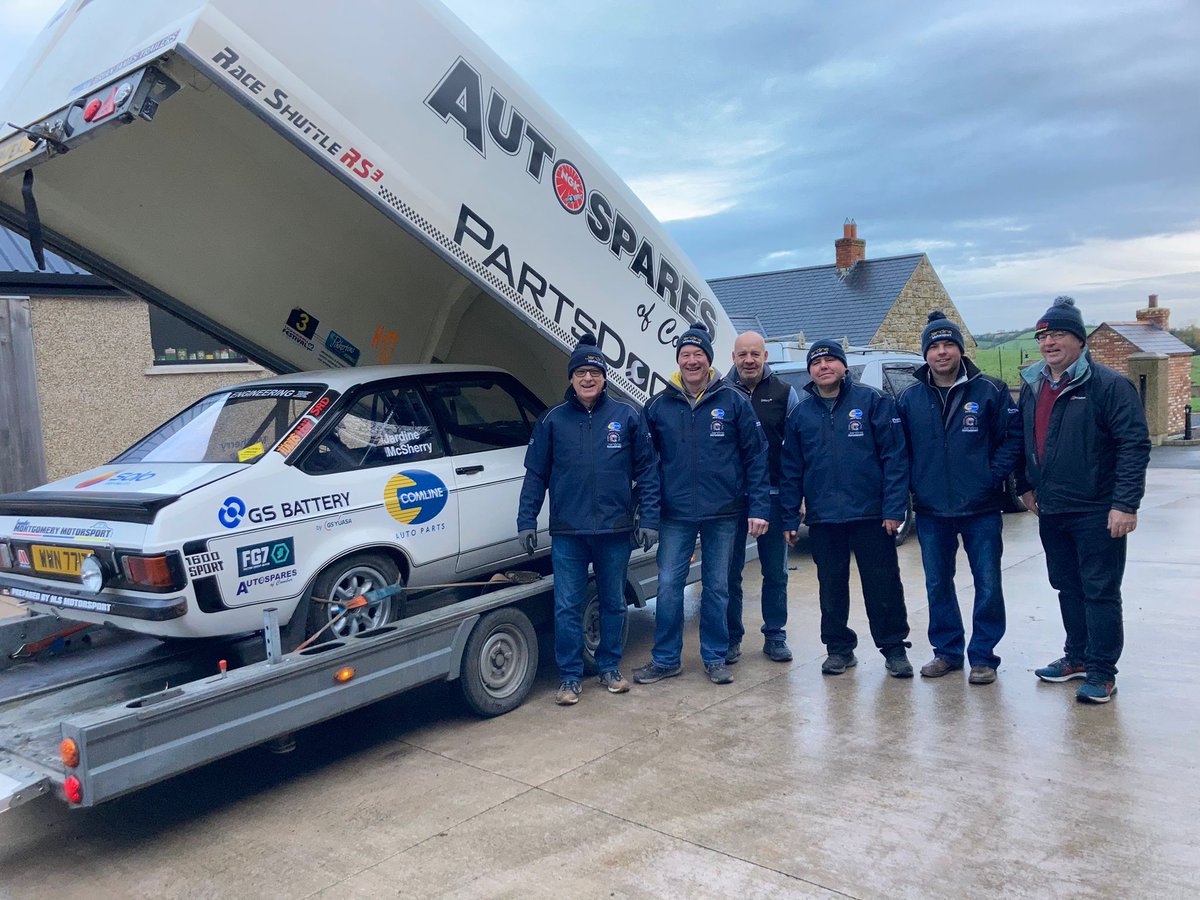 RACRMC's tweet photo. 🔴 On their way!

Wishing everyone who is heading to Carlisle today and tomorrow a very safe trip! 🙏

Alan Jardine's crew are just leaving Dungannon in Northern Ireland for the journey over. 🚢

#RACRally https://t.co/cxpPQvvUN3