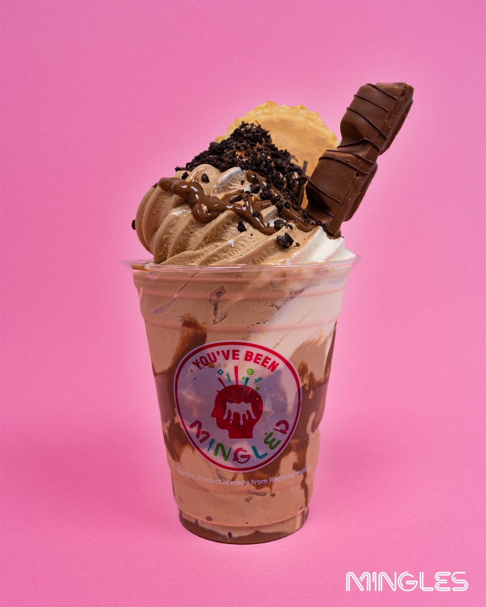MinglesIceCream's tweet photo. You deserve this delicious Kinder Bueno Sundae today🍨😋. 
Visit us at:
🍦 Jervis shopping centre
🍦 Liffey Valley shopping centre
🍦 The Square Tallaght shopping centre.
#Dublin #dublincity #dublino #dublinlife #dublinfood #dublinfoodie #dubliner #dublindaily #dublineats https://t.co/Esd8bUCEs2