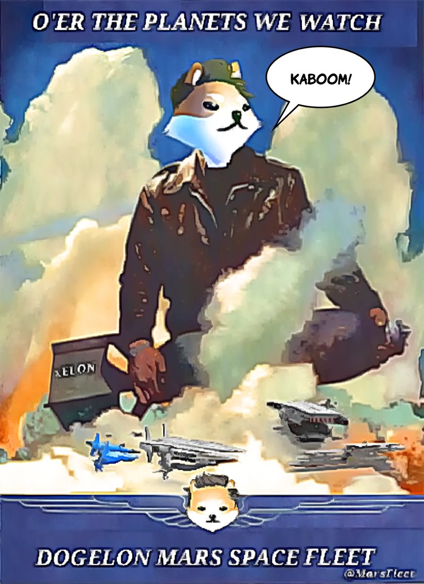 TeslaDarth's tweet photo. @WhaleStats #kaboom
$ELON
JOIN!
#DMSF
@MARSFLEET
@DogelonMars #Love
#ELON #DOGELON #DOGELONMARS #MARS #cryptocurrency #Crypto #cryptocurrencies #CryptoNews #cryptotwitter #cryptocurrencynews #CryptoArt #Cryptocartoon #family #community #xElon #fun #CryptoGaming #NFTS
#MarsFleet https://t.co/NWH44l9eIq