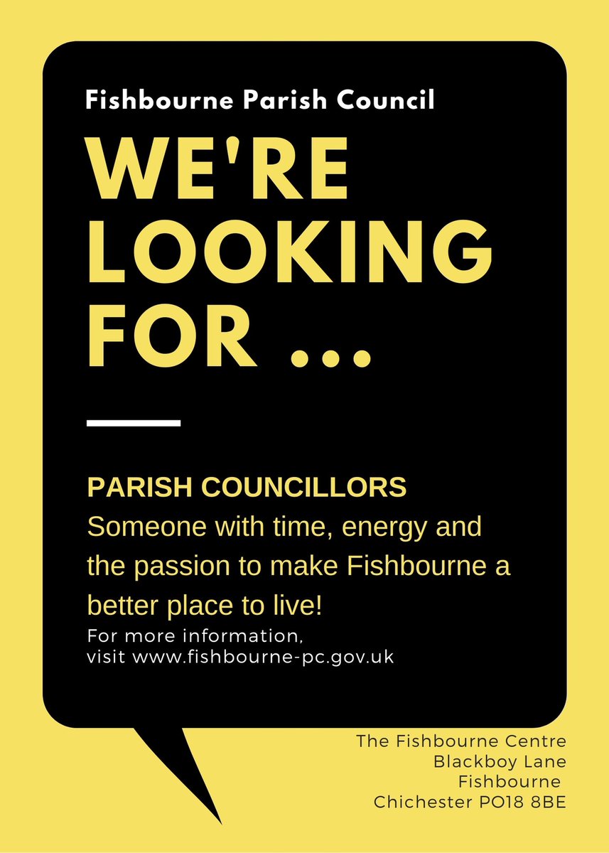 FishbournePC's tweet image. Fishbourne Parish Councillor is looking for new councillors fishbourne-pc.gov.uk/the-parish-cou…