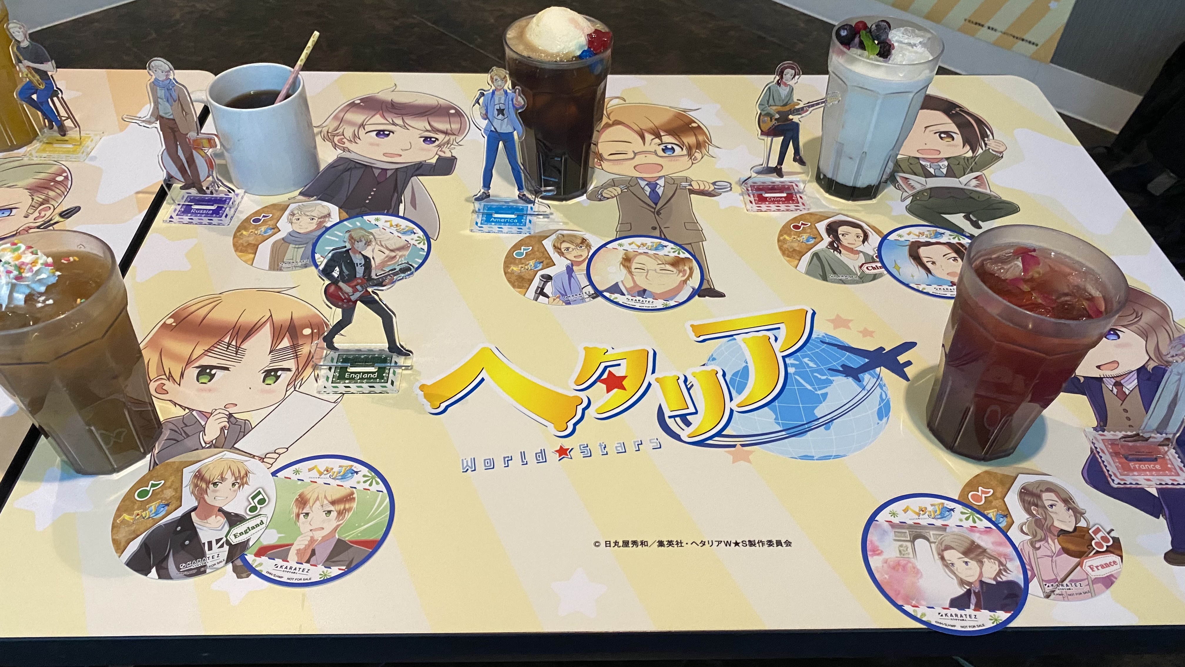 ヘタリア　朝食アクスタ アニメ「ヘタリア World☆Stars」公式 on X: 