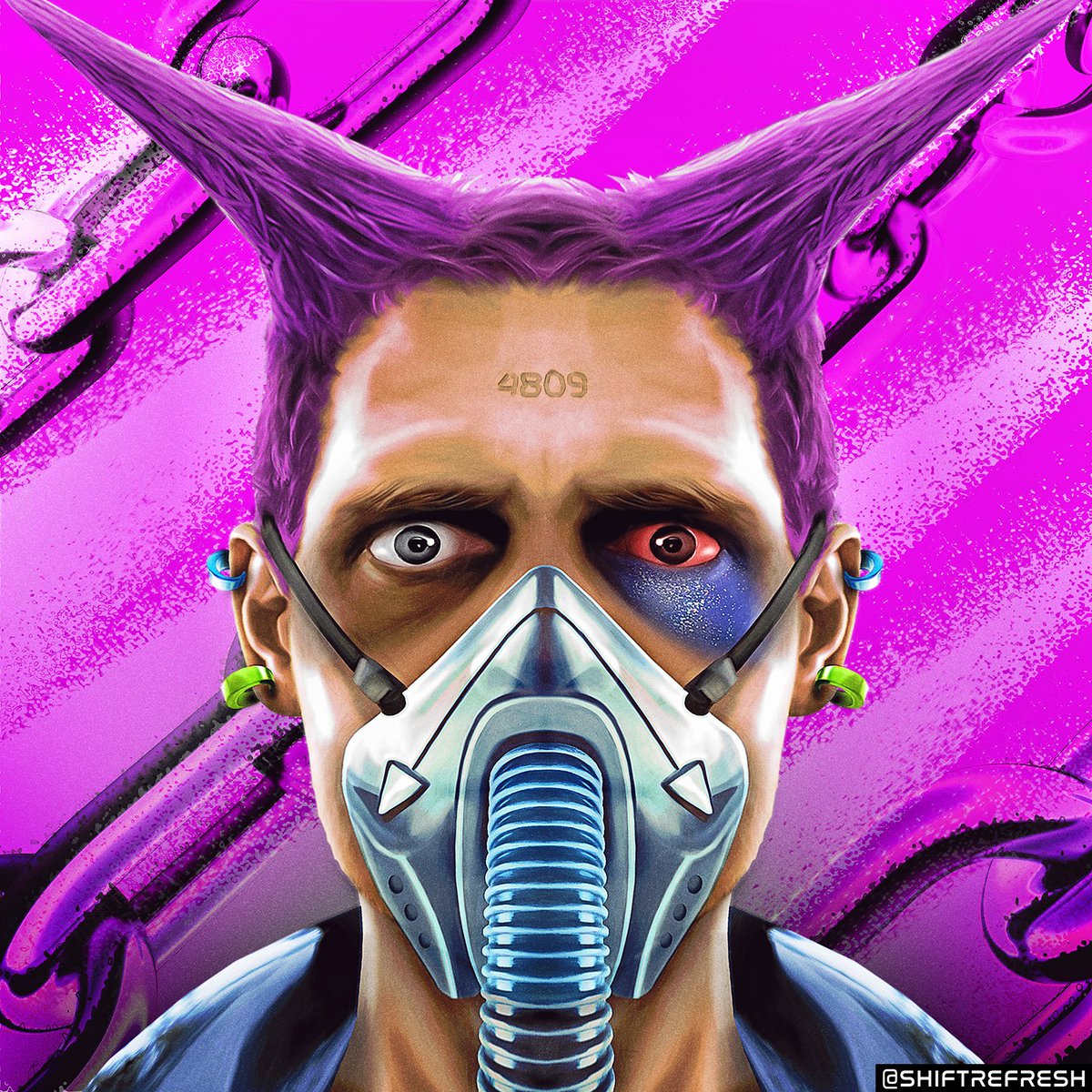 shiftrefresh's tweet photo. This is me as my @chain_runners NFT #4809. In Mega City I go by the alias "SHIFTY_AF" βοΈπ€
LOVED playing around with the dystopian sci-fi vibes! Can't wait to see where this project goes! πββοΈ
π¨#LeeMixes x #ChainRunners https://t.co/62lgYoozM1