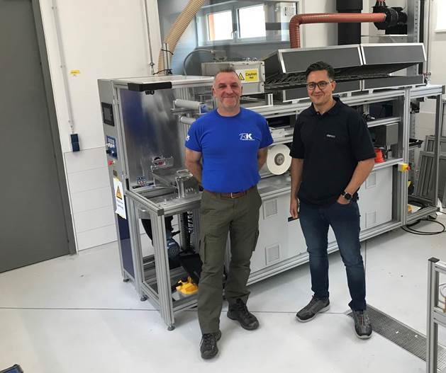 RK's VCML installed at DELSCI GmbH in Austria.  DELSCI is the scientific partner of the #specialty #paper group Delfort &amp; is developing new #paper #packaging grades for the food and non-food market. The VCML will speed up product development process from laboratory to production.