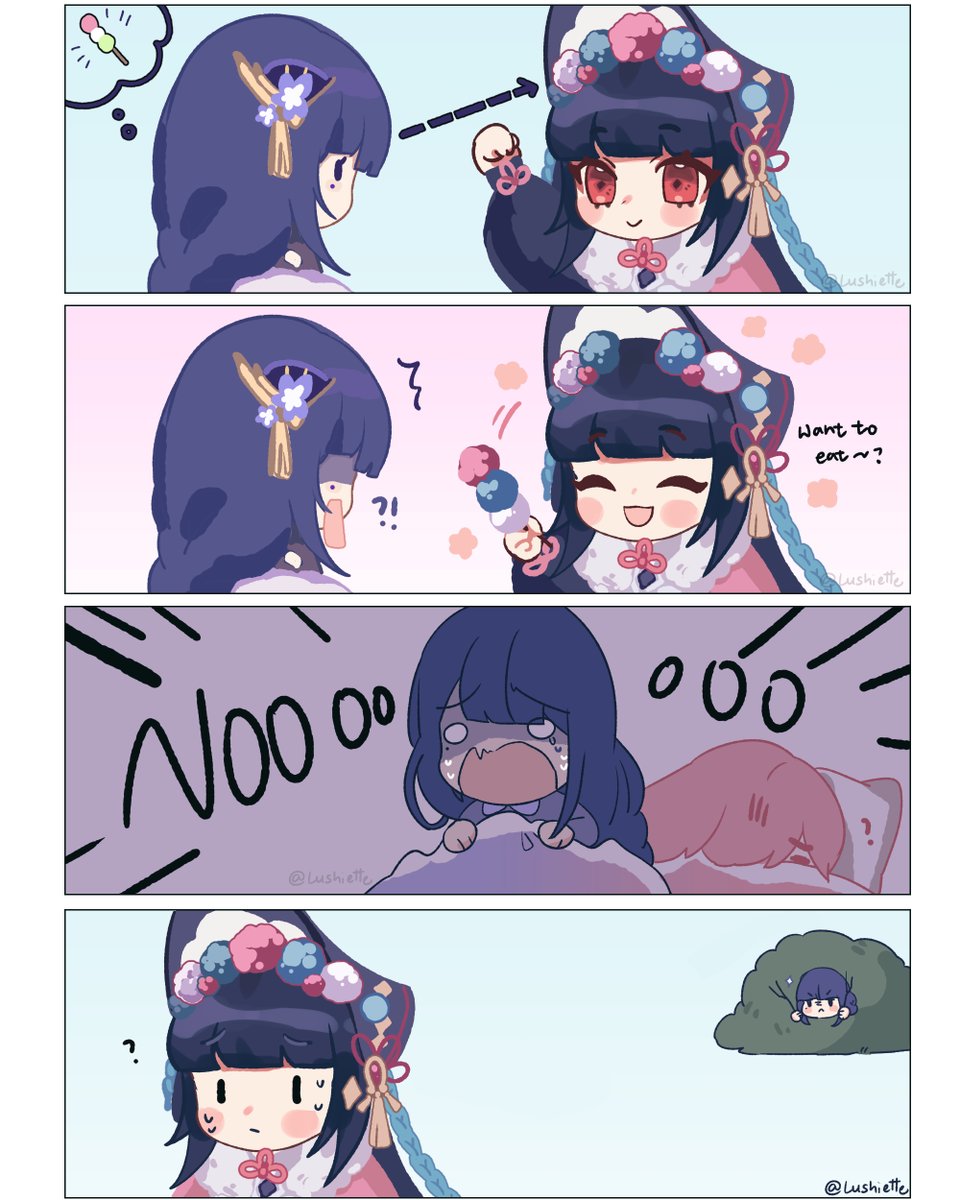 Yunjiin's dango #GenshinImpact 