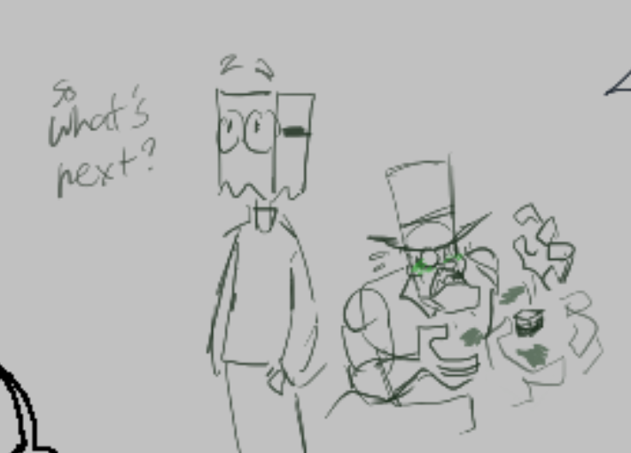 RecklessBucket2's tweet photo. there was a long roleplay centering #Paperhot and I'm just, I got a new OTP https://t.co/0wgcNL19R3
