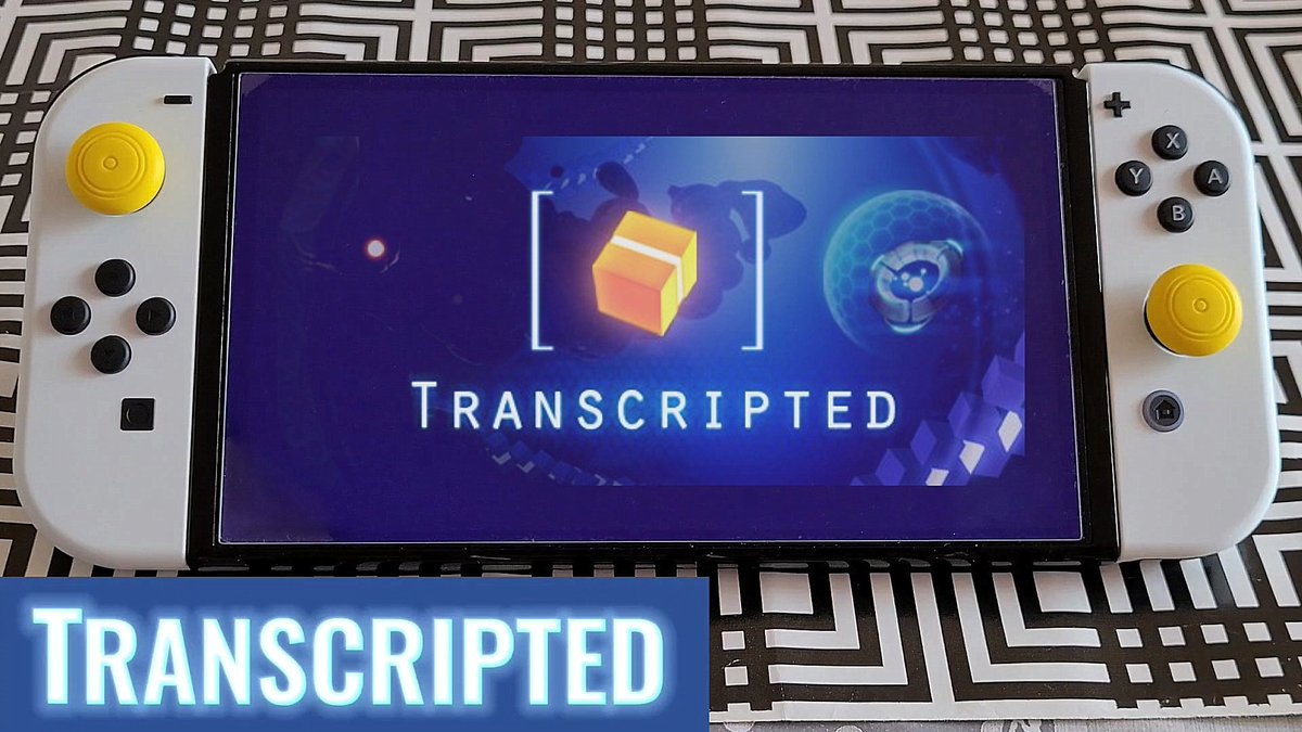 Varuzza_95's tweet photo. ¿Quieres ver cómo es jugar #TRANSCRIPTED en #NintendoSwitchOLED?
Preparé #GAMEPLAY en mi canal de #YouTube 👇🏻
https://t.co/oiCrWfz4DK
#Nintendo #Switch #OLED #SwitchOLED #NintendoSwitch #Gaming #Viral #Games #Gamer #YouTuber #Indie #Indies #Puzzle #Video #WOW #Shooter #Playing https://t.co/wGOEfmKCcP