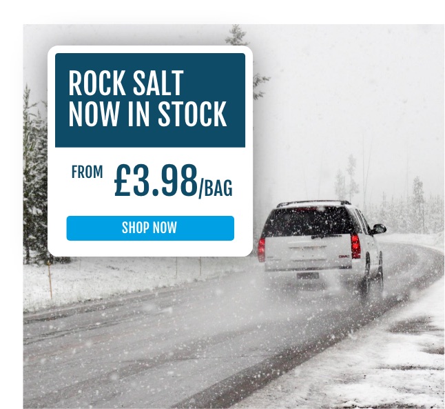 Get ready for winter, order your rock salt now 0115 944 0500.