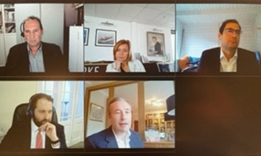 LR Marine & Offshore (@lr_marine) on Twitter photo 'COP 26 - first assessment on the outcomes for shipping’ webinar underway with <a href="/JosStanderwick/">Jos Standerwick</a> <a href="/Maritime_London/">Maritime London</a>, Charles Haskell <a href="/LR_Marine/">LR Marine & Offshore</a>, Julian Proctor at Purus Marine, Helen Tveitan de Jong at Carisbrooke, Johnathan Beard <a href="/EYNews/">EY</a>. #maritime #decarbonisation 'COP 26 - first assessment on the outcomes for shipping’ webinar underway with <a href="/JosStanderwick/">Jos Standerwick</a> <a href="/Maritime_London/">Maritime London</a>, Charles Haskell <a href="/LR_Marine/">LR Marine & Offshore</a>, Julian Proctor at Purus Marine, Helen Tveitan de Jong at Carisbrooke, Johnathan Beard <a href="/EYNews/">EY</a>. #maritime #decarbonisation