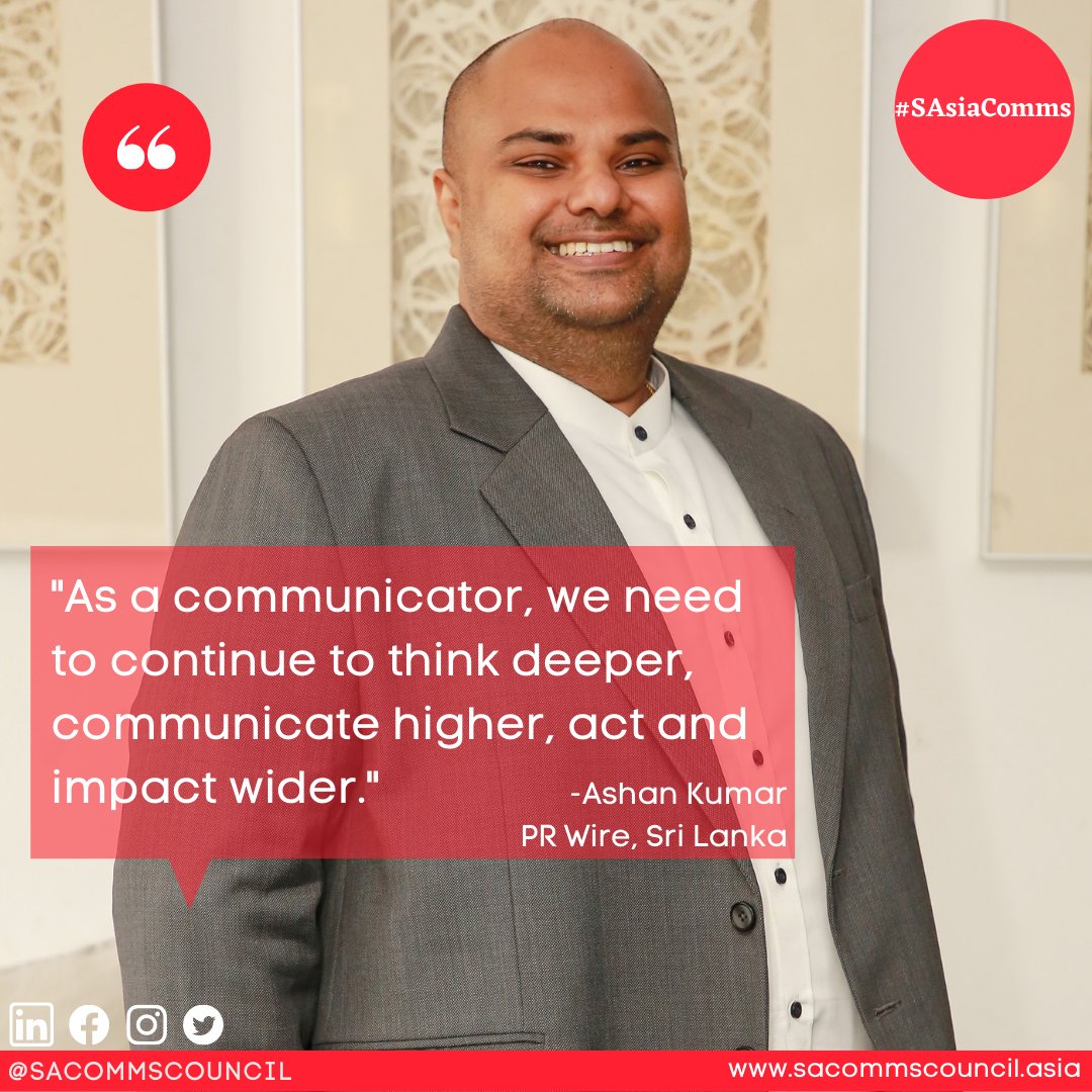 SACommsCouncil's tweet photo. Excerpts from a panel discussion at #RTSPECTRA of South Asia Communications Leaders

#SAsiaComms

#publicrelations #communications #southasia #bangladesh #india #nepal #pakistan #srilanka https://t.co/jjCSt86xqx