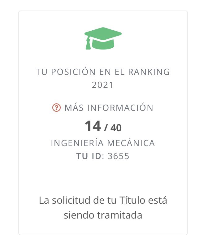 _mohedano_'s tweet photo. Son 39* egresados @Univcordoba . Aunque no se me haya incluido, pero la @EPSC_UCO tiene a un Ingeniero Mecánico en el puesto 14 💪🏽💪🏽💪🏽 https://t.co/PvrqT2cwbr