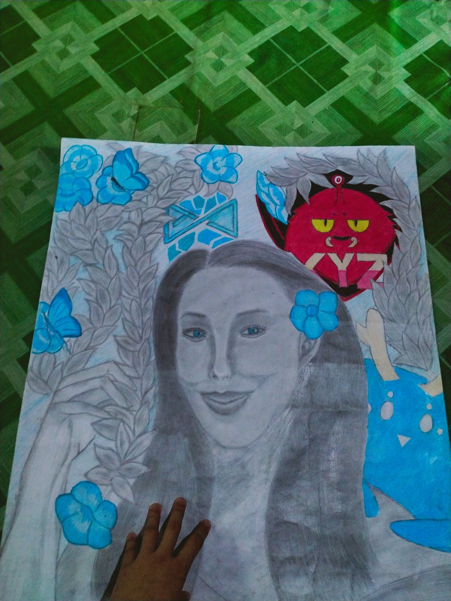 JesielPaul's tweet photo. After such a long days of giving my best and finally I'm proudly to present with you guys my entry and I hope you'll love this one @BlueeeeJenny 💙💙💙
#JennyFanArtContest #WeAreXYZ 
@xyZ_Guild @ZracheSs https://t.co/6kpKDMWY6E