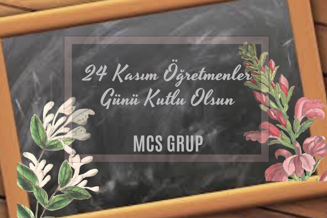 Tüm öğretmenlerimizin Öğretmenler Günü kutlu olsun..

#mcsotomasyon #mcsfactorydigitalization #mfdstore #öğretmenlergünü