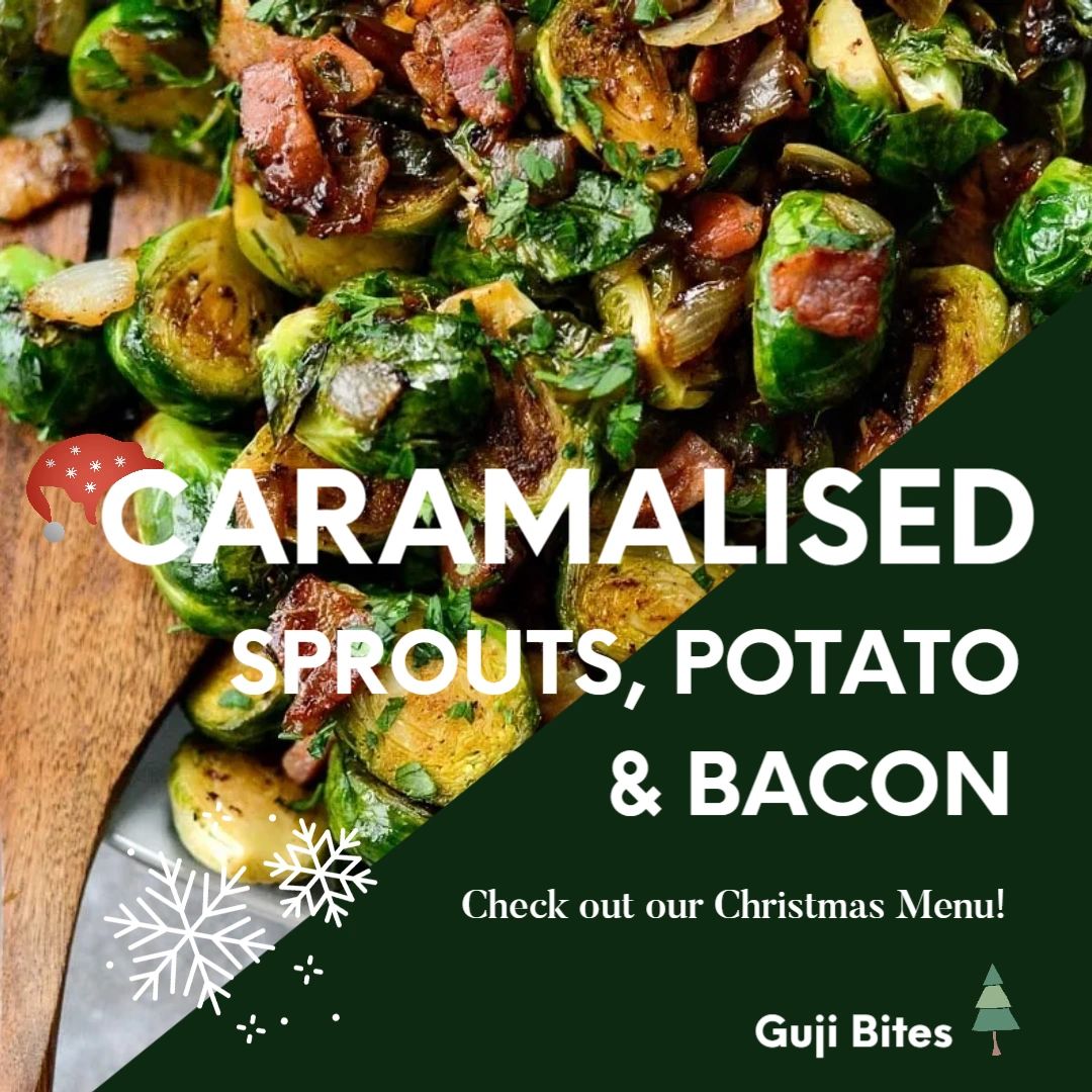 BitesGuji's tweet photo. Christmas Menu Option #2 - Caramelised Brussel Sprouts, pan fried in a Cumin and Masalo oil, accompanied with Potato and salty Bacon pieces.  Pre-book Now!
https://t.co/HWIisTH9Cw

#sprouts #christmaslunch #foodie #gloucester #currywraps  #gujaratirecipe  #southasianheritage https://t.co/HM3lD5ZadU