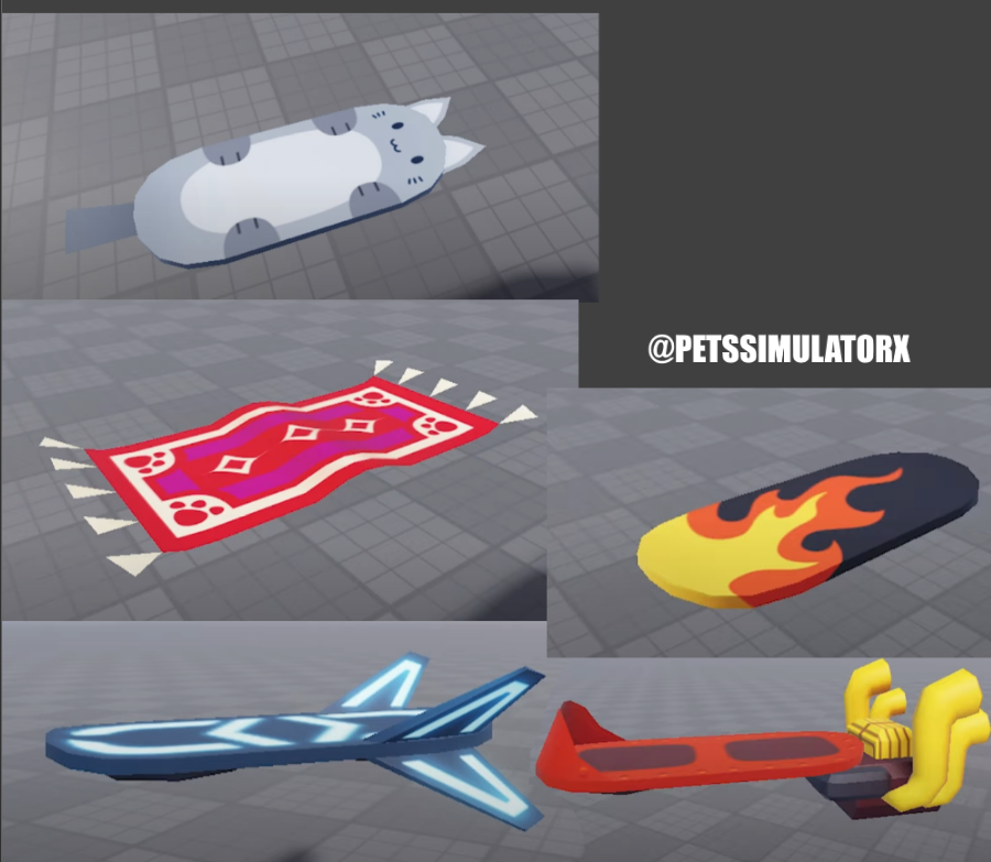 How to Get ALL HOVERBOARDS in Pet Simulator X