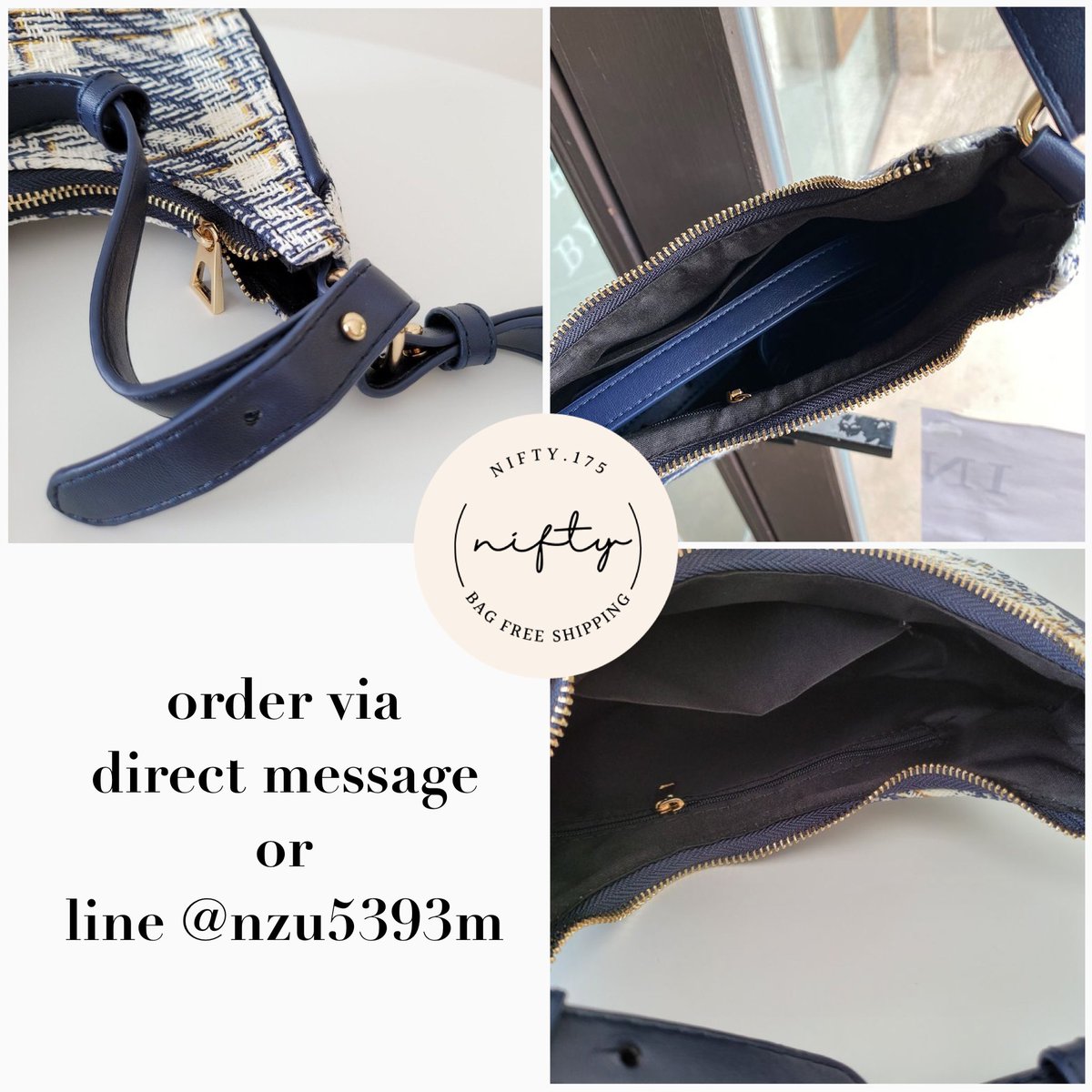 nifty175's tweet photo. • วัสดุ : ผ้า canvas ซับในด้วย  polyester
• สายสั้น ถอดออกและปรับได้ ความยาวสาย40-48cm.
• สายยาว ถอดออกและปรับได้ ความยาวสาย95-100cm. https://t.co/uJcK8cjYV9