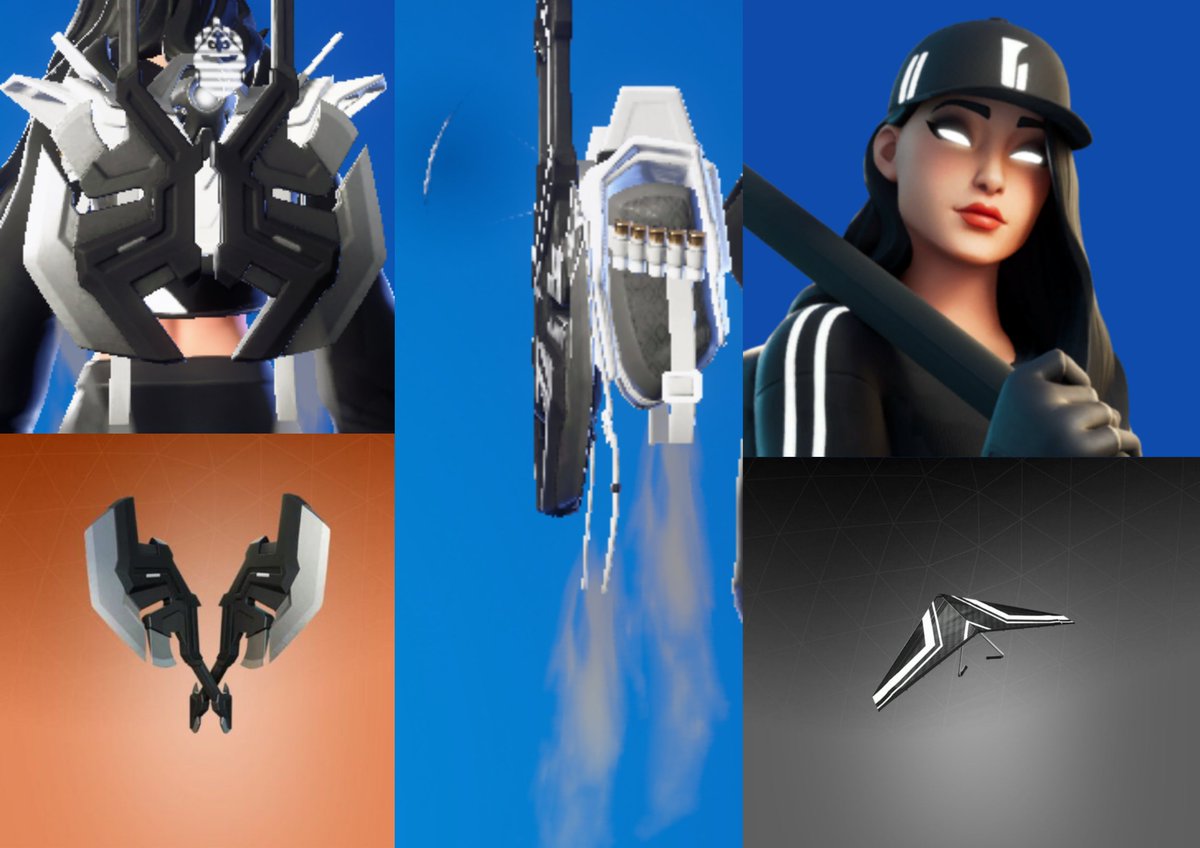 WeglGamer's tweet photo. #wegl interduces:
#Fortnite crew legacy set combos. I didn't have some of the stuff so I made them with pictures. the fourth one will be the:
ruby shadows skin combo https://t.co/8N7QpOrXGI