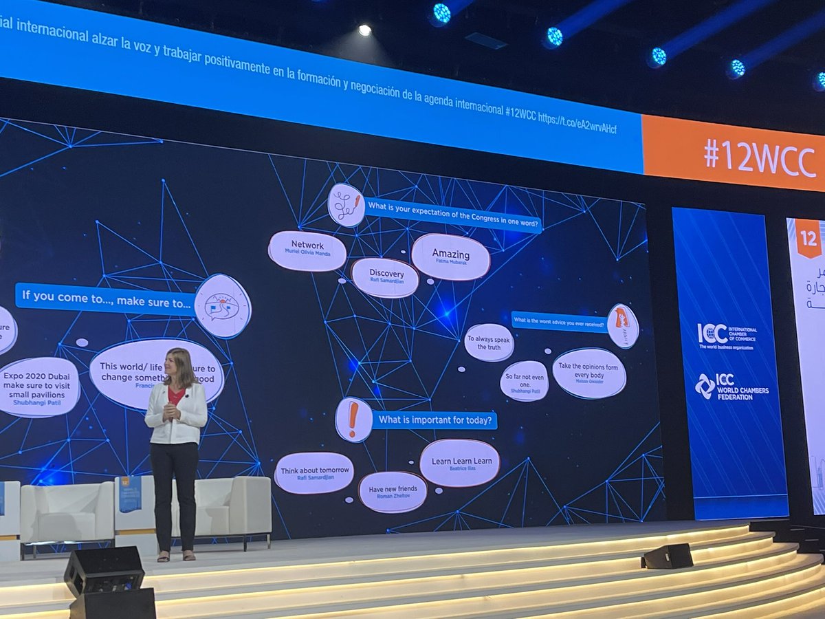 IccSyria's tweet photo. 12th World Chambers Congress- Dubai Chamber - Chamber Movement: The Power of Collaboration. Ignite Digitalization - Support SMEs - Women - Youth. #12WCC 
@iccwbo @dubaichamber https://t.co/fhMCwX0U9y