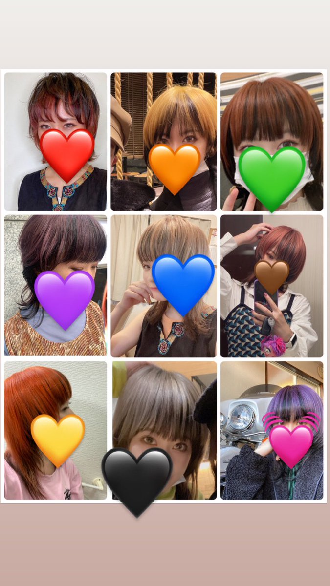 RkiExc's tweet photo. 私の8ヶ月間の髪色👏わりと奇抜だったかな🙄
今の色は宇宙人、恐竜、エヴァって言われる、岐阜県だと浮くよね😂 https://t.co/aVJ4nscImZ