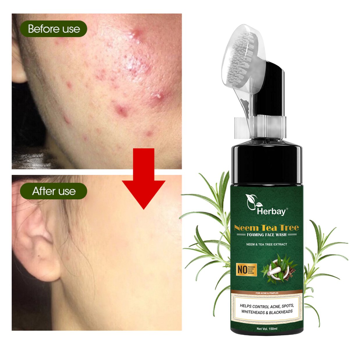 swetadave1's tweet photo. HERBAY Tea Tree Foaming Face Wash https://t.co/r1dK06cUR8