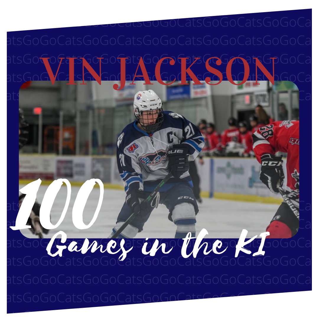 Congratulations, Captain!

Tonight Vin Jackson hit 100 career KIJHL games and we all know he's not done yet!

Like and retweet to congratulate him on a stellar career thus far!