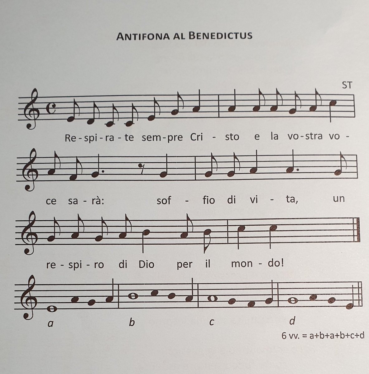 GianfrancoCat's tweet photo. Respirate sempre Cristo e la vostra voce sarà: soffio di vita, un respiro di Dio per il mondo!
#antifona #Lodi #LitOre
San Colombano Abate https://t.co/oc2oUYnyj0