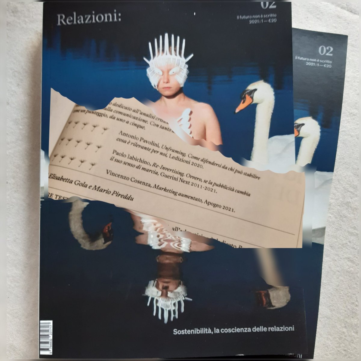 Elisabetta Gola (@e_gola) on Twitter photo Numero 2 di "Relazioni": 176 pagg. di idee e immagini sulla sostebilità e il futuro. Io e <a href="/Logudoro/">Mario Pireddu</a> vi suggeriamo 3 libri per capire e agire nel mondo di oggi: leggeteli in sequenza, nell'ordine che volete📚 e leggete la recensione of course🙂 #ilfuturononèscritto #roger #etica Numero 2 di "Relazioni": 176 pagg. di idee e immagini sulla sostebilità e il futuro. Io e <a href="/Logudoro/">Mario Pireddu</a> vi suggeriamo 3 libri per capire e agire nel mondo di oggi: leggeteli in sequenza, nell'ordine che volete📚 e leggete la recensione of course🙂 #ilfuturononèscritto #roger #etica