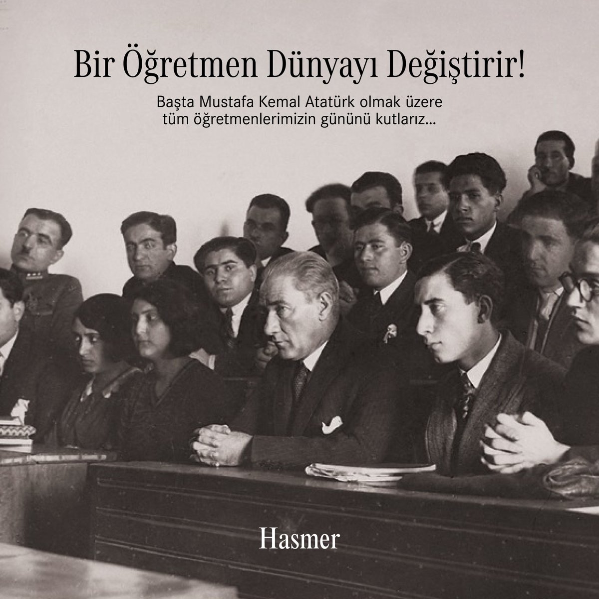 Değerli öğretmenlerimizin, Öğretmenler Günü Kutlu Olsun...
#HasmerOtomotiv #24Kasım