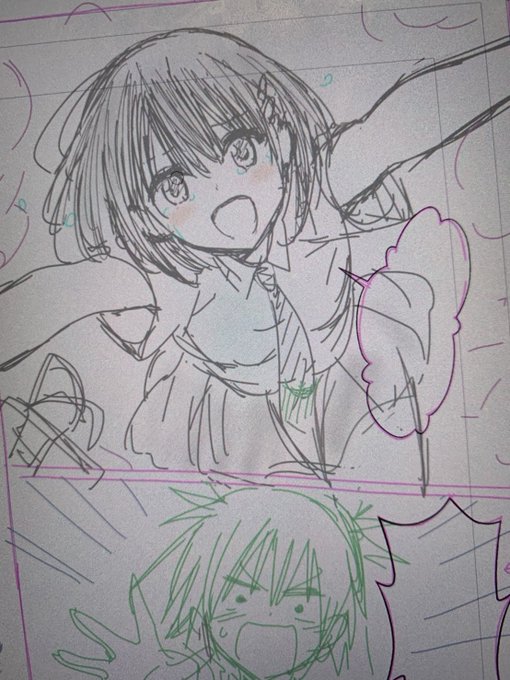 WJ今週号のあやトラ。
この展開、クライマックス?って感じだけど
ここからの二人が描いてみたいので
むしろ中間地点。
妖術をかけられ、前世の因縁に振り回され、バトルで痛い目にあっても恋をがんばるのがこの作品です😊 