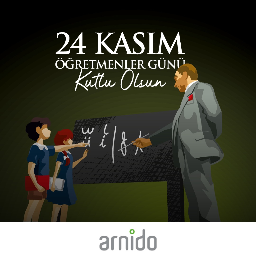İlimin ve bilimin gücüyle yolumuzu aydınlatıp yarınlara umutla bakmamızı sağlayan tüm öğretmenlerimizin Öğretmenler Günü kutlu olsun. #ÖğretmenlerGünü #Arnido